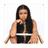 Curly Frontal — 10″ 13x4 water wave 100% human hair wig in natural black